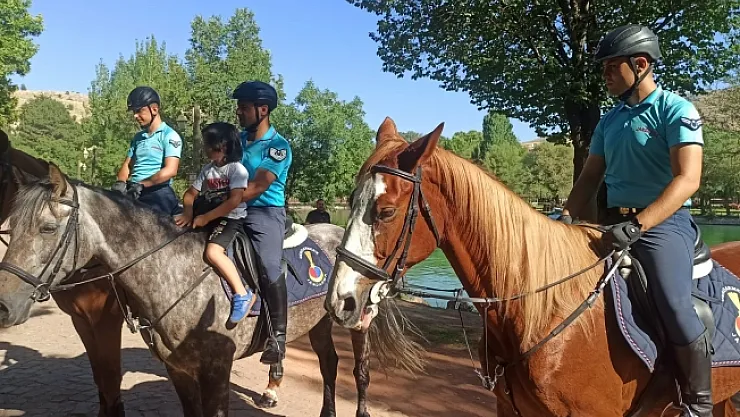 Atlı Jandarma Timi'nde görev tamam