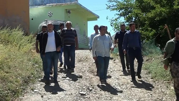 Başkan Sülük, yol yapım çalışmalarını yerinde inceledi