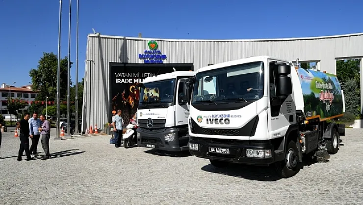 Malatya Büyükşehir araç filosunu güçlendiriyor