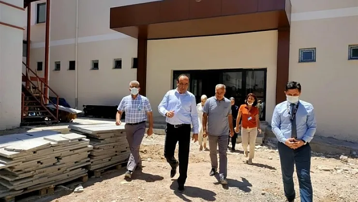 Yeni sağlık müdürü Erhan Berk'ten ilçelere denetim