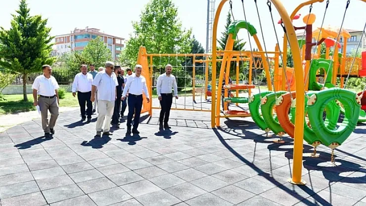 Yeşilyurt'ta 227'inci park alanı yapılıyor