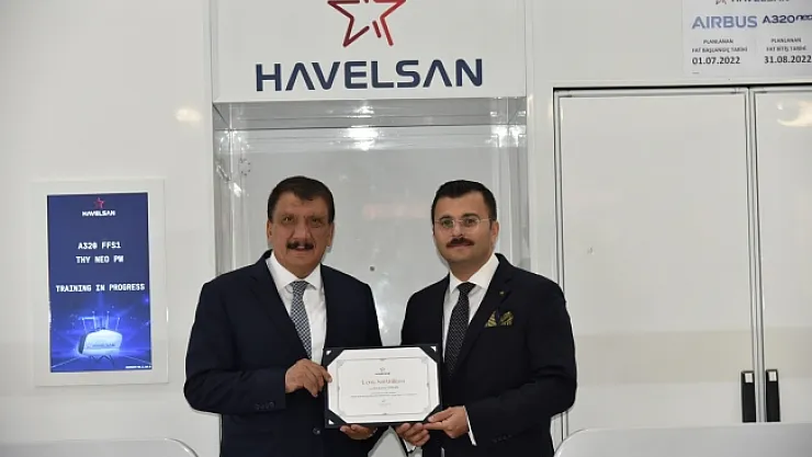 Başkan Gürkan'dan HAVELSAN'a ziyaret
