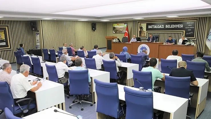 Battalgazi Belediye Meclisi toplandı