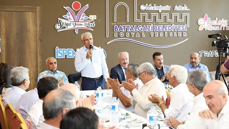 Battalgazi'de Kaymakam Duran'a Veda Yemeği