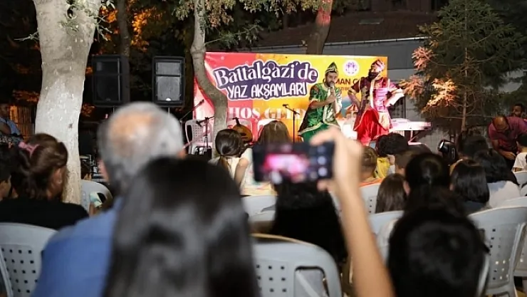 Battalgazi'de Yaz Akşamları'na yoğun ilgi