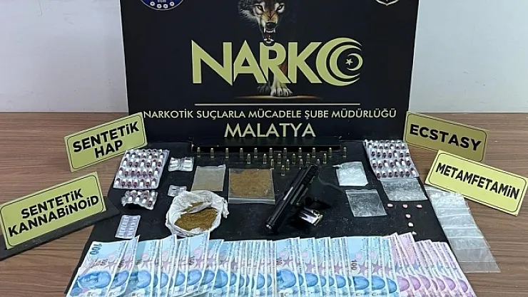 Malatya'da uyuşturucudan: 1 tutuklama
