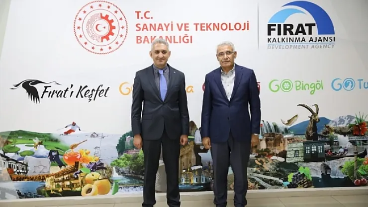 Başkan Güder'den Tekstilkent projesi için istişare