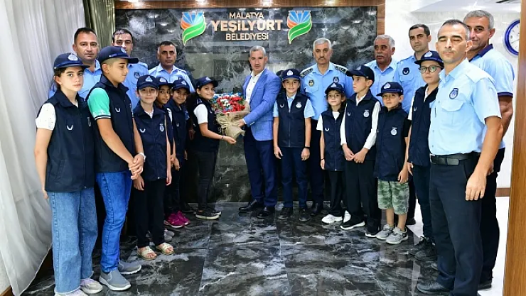 Çınar, Zabıta Müdürlüğü Personeli ile minik zabıtaları ağırladı