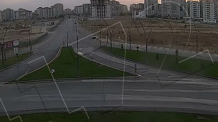 Malatya'daki kazalar kamerada