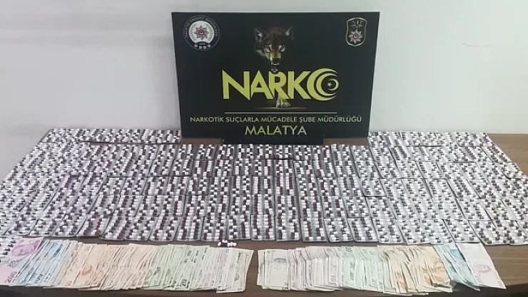 Malatya'da uyuşturucu operasyonunda 2 şüpheli tutuklandı