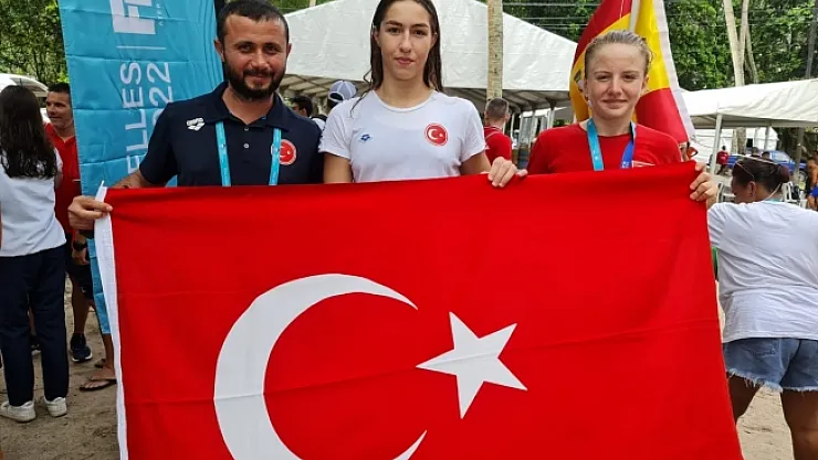 Malatyalı yüzücülerde dünya ikinciliği sevinci