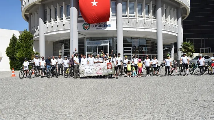 Melita'dan Malatya'ya Günleri kapsamında Arslantepe'ye pedal çevirdiler