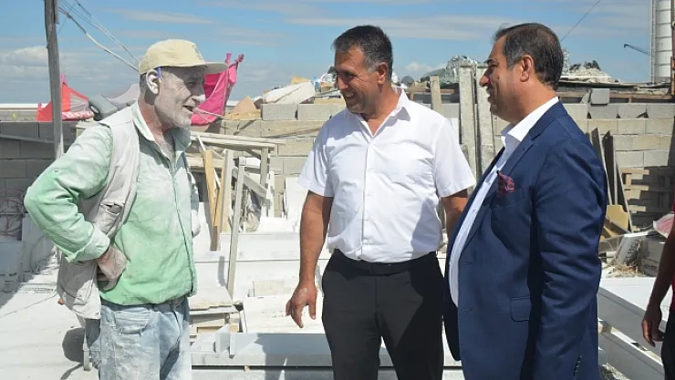 MTSO Başkan Adayı Akif Baştürk'ten esnaf ziyareti