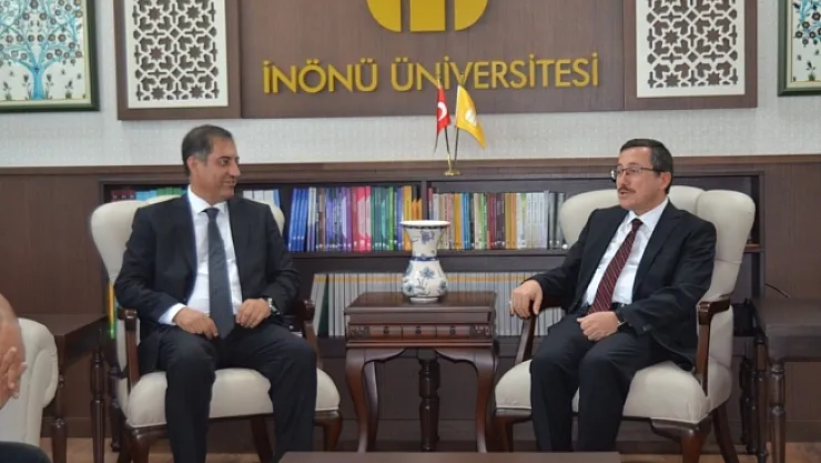 MTSO Başkan adayı Baştürk, İnönü Üniversitesi ve Teknokent'i ziyaret etti