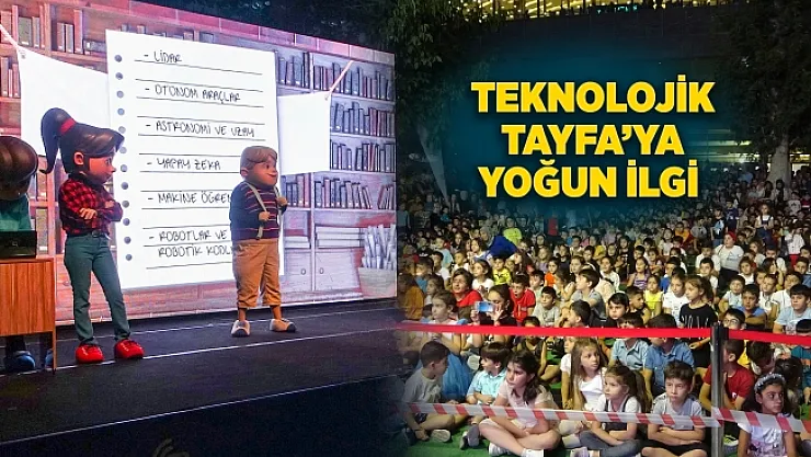 'Teknolojik Tayfa' Malatya'da çocuklarla buluştu