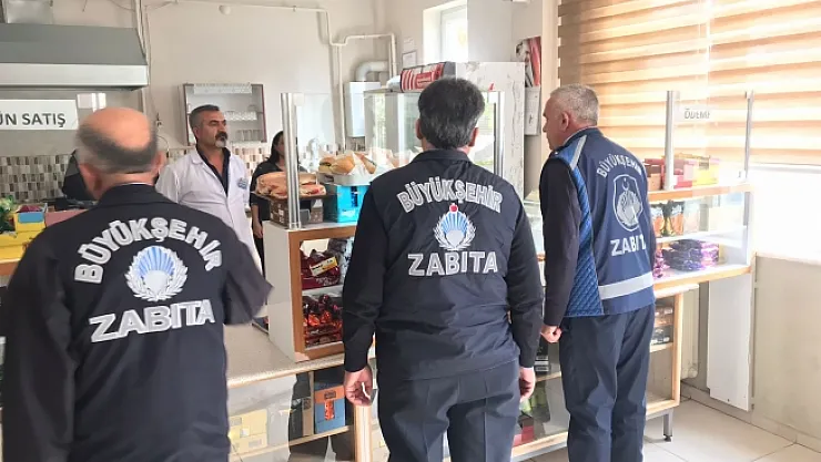 Büyükşehir Zabıtası'ndan okullarda denetim