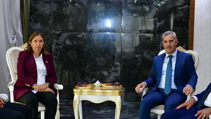 Çınar, Ak Parti Sivas Milletvekili Ekinci'yi misafir etti