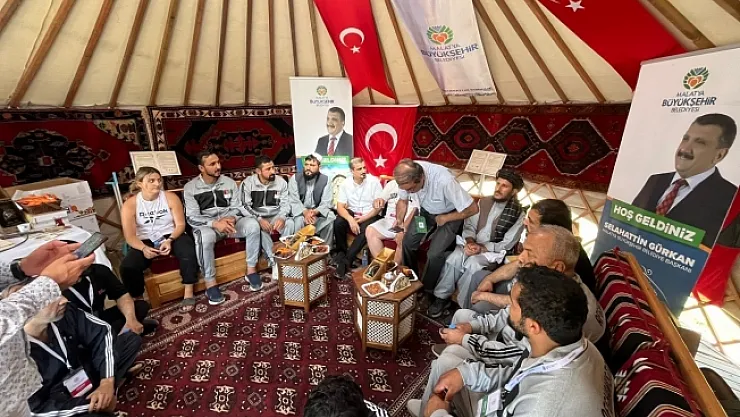 Dünya göçebe oyunlarında Malatya'da tanıtıldı