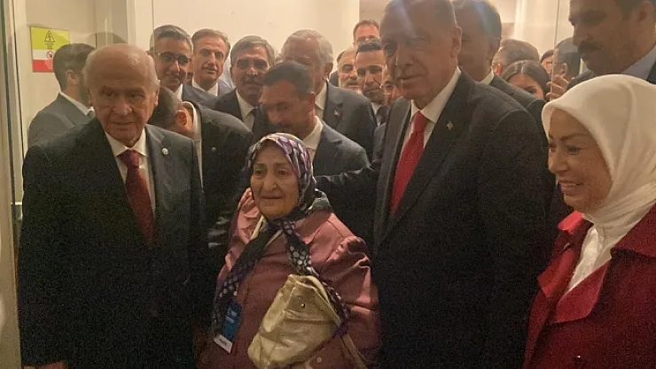 Fatma teyzenin Cumhurbaşkanı Erdoğan ile görüşme hayali gerçek oldu