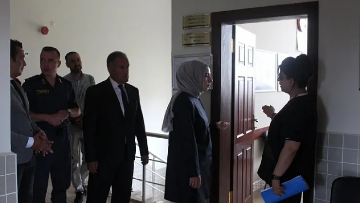 Kaymakam Baytak hastane denetledi