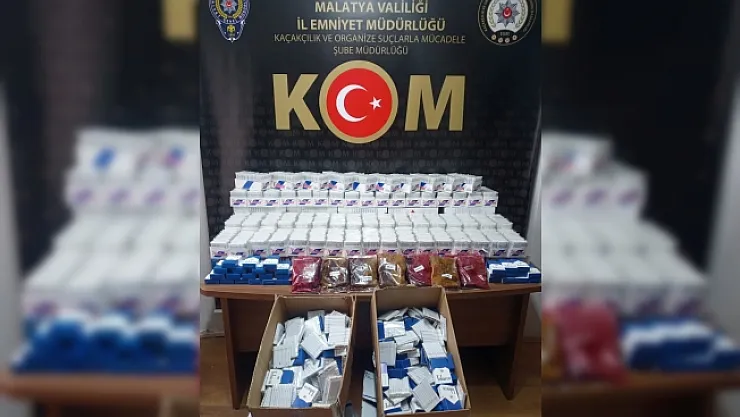 Malatya'da 30 bin makaron yakalandı