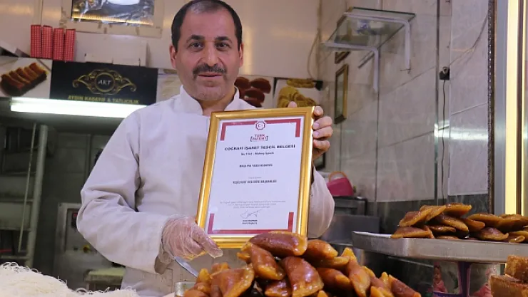 Malatya'nın yassı kadayıfı coğrafi işaret belgesi aldı