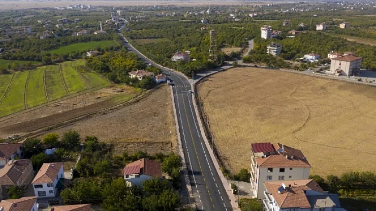Topsöğüt Malatya Caddesi'ne yeni asfalt