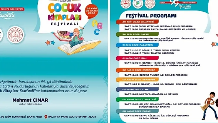 Yeşilyurt'ta, Çocuk Kitapları Festivali