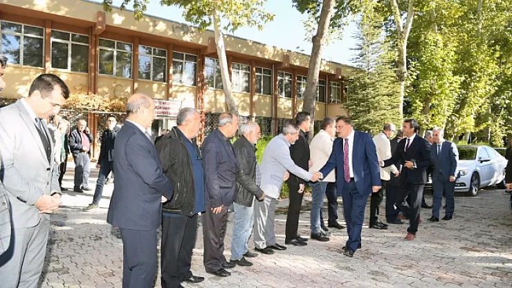 Gürkan, Özsan Sanayi Sitesi esnafını ziyaret etti