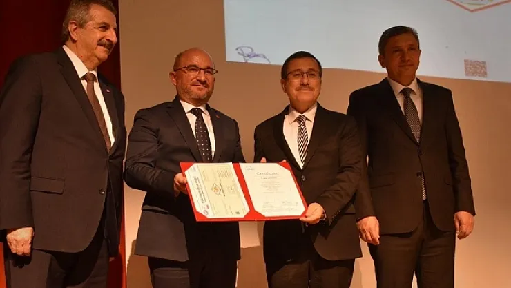 İnönü Üniversitesine Çevre Belgesi