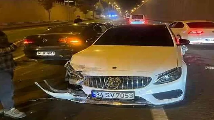 Malatya'da alt geçitte kaza: 5 yaralı