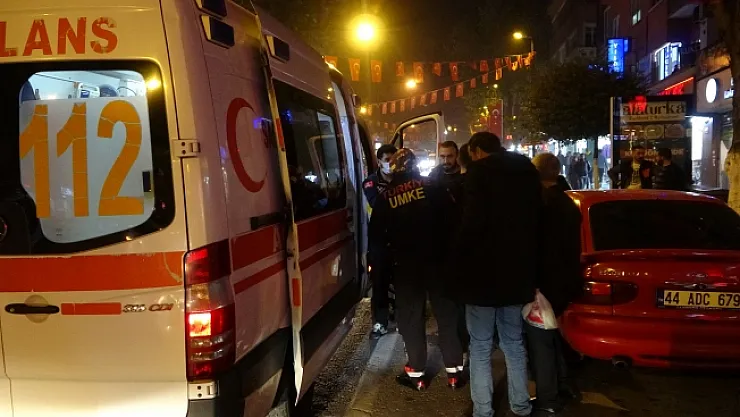 Malatya'da silahlı bıçaklı kavga: 3 yaralı