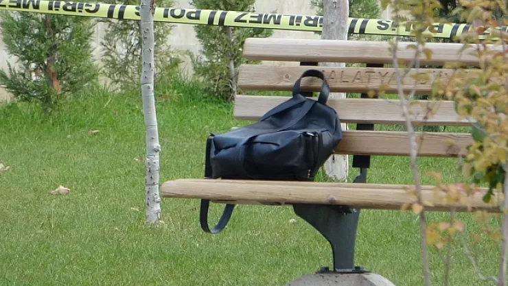 Malatya'da şüpheli çanta alarmı!