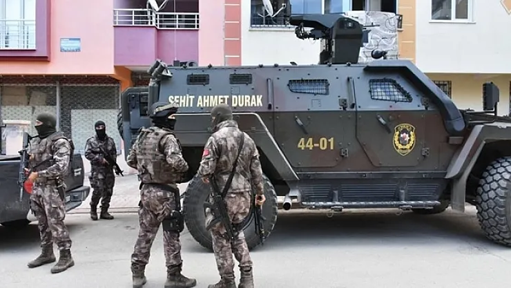 Malatya'daki &quotGirdap" operasyonunda 4 gözaltı