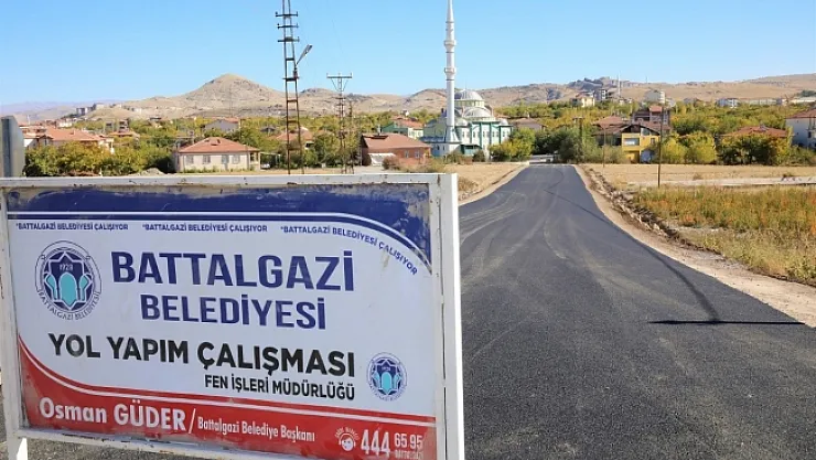 Vaizpınarı Caddesi asfalta kavuştu