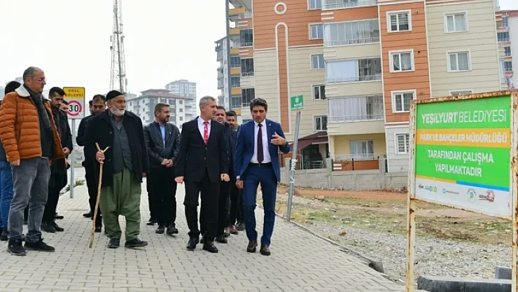 Yeşilyurt'ta 235'nci park Yavuz Selim Mahallesine