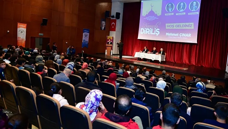 Yeşilyurt'ta 'namazla diriliş' konferansına ilgi  