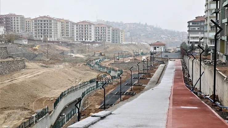 Battalgazi'deki derme deresi projesi 2023'de hizmete sunulacak