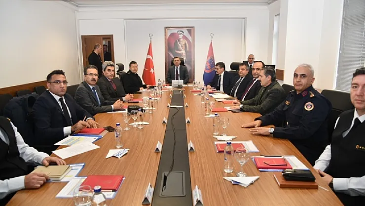 Güvenli trafik için koordine toplantısı