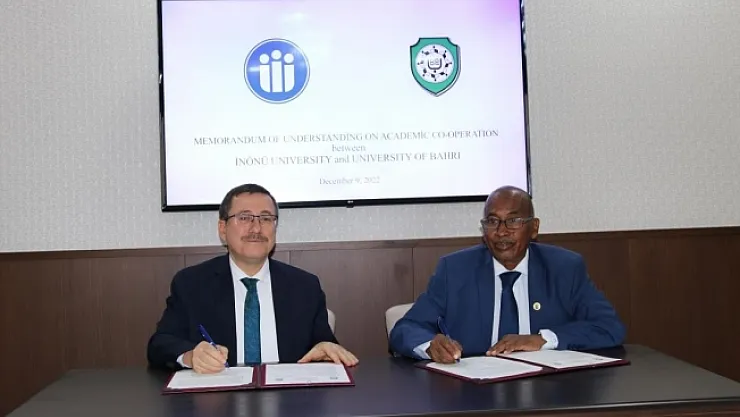 İnönü Üniversitesi ile Bahri Üniversitesi arasında iş birliği protokolü