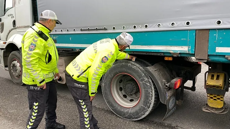 Malatya'da kış lastiği denetimleri başladı