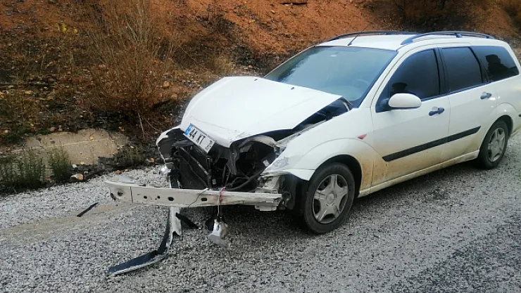 Malatya'da iki ayrı kaza: 2 yaralı