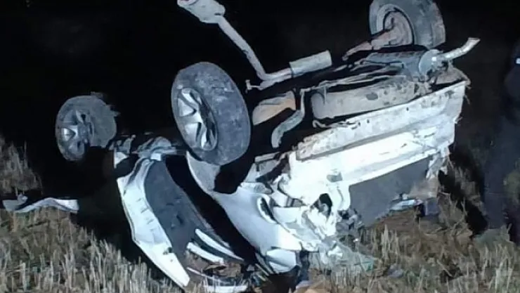 Malatya'da otomobil takla attı: 1'i ölü 3 yaralı