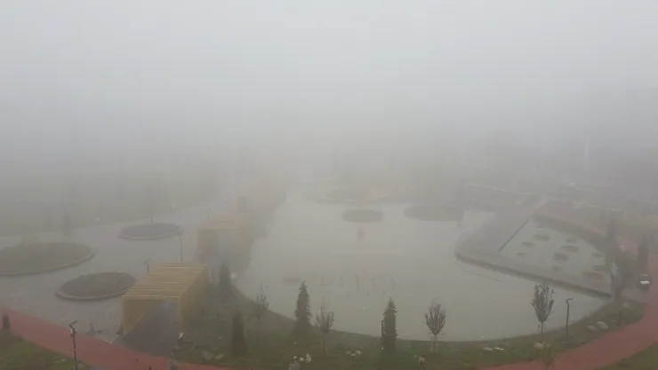 Malatya'da sis etkili oluyor