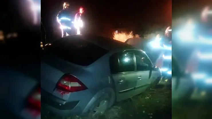 Otomobil şarampole devrildi: 3 yaralı