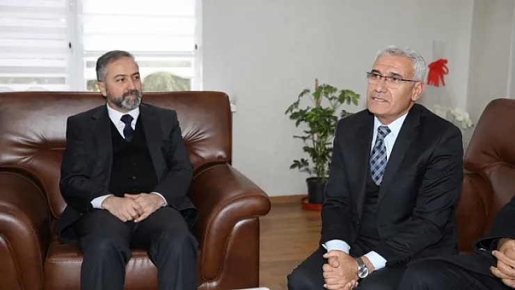 Başkan Güder'den Müftü Yıldırım'a hayırlı olsun ziyareti