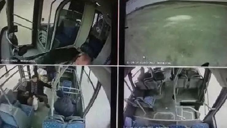 Gölete uçan otobüsün araç içi kamera görüntüleri ortaya çıktı