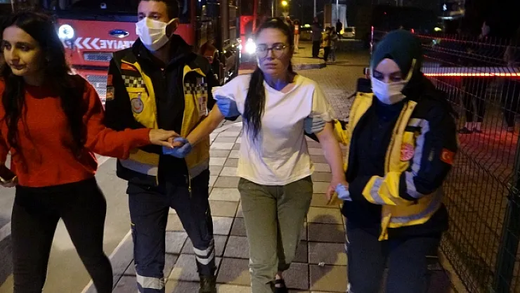 Kız yurdunda yangın paniği