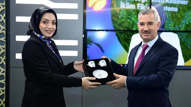 &quotSıfır atık" ödülü alan Atalay, Yeşilyurt'ta ağırlandı