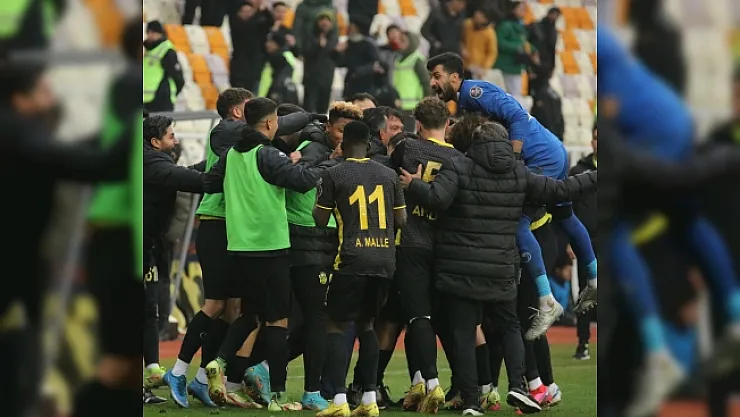 Yeni Malatyaspor'dan muhteşem galibiyet